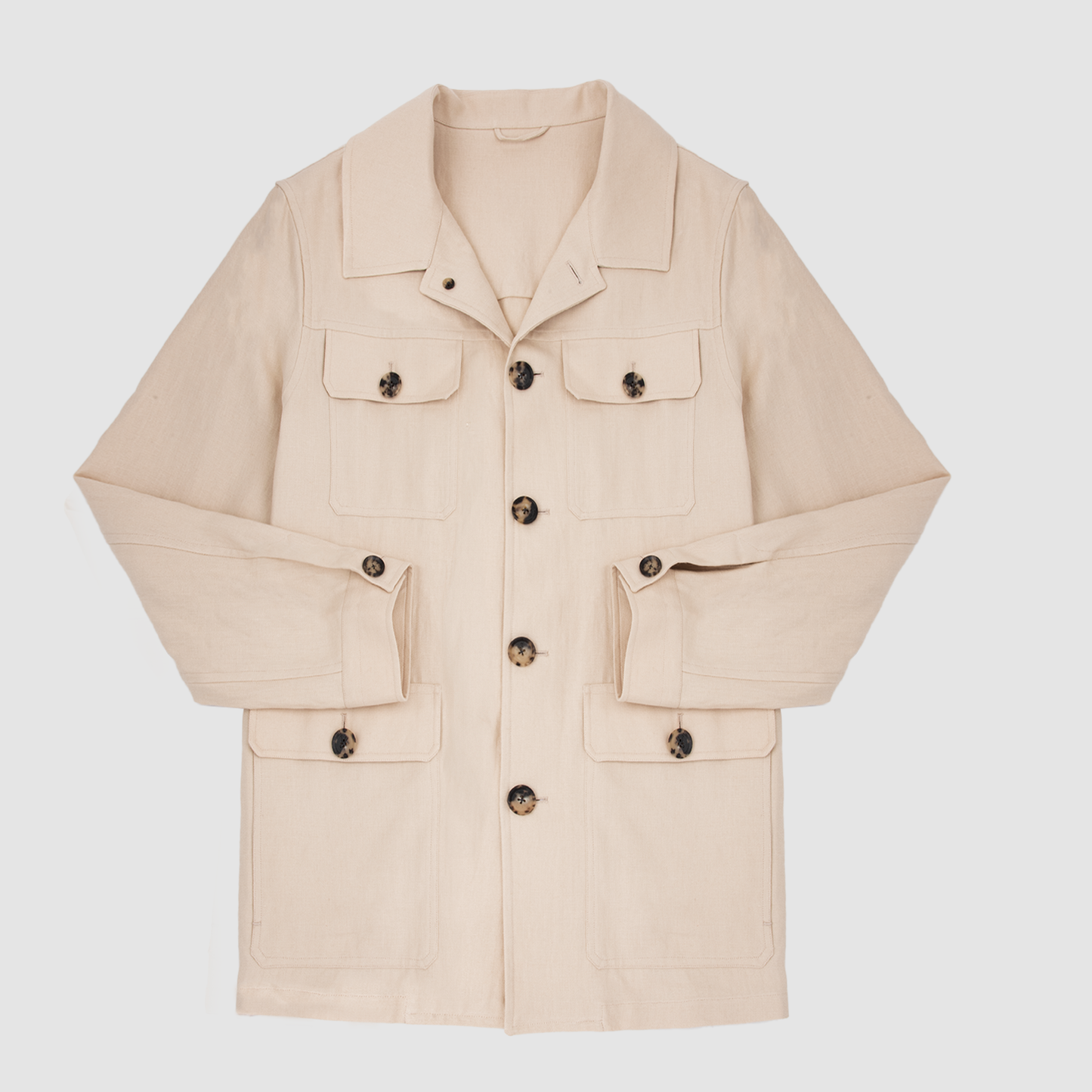 Linen Twill Safari Jacket