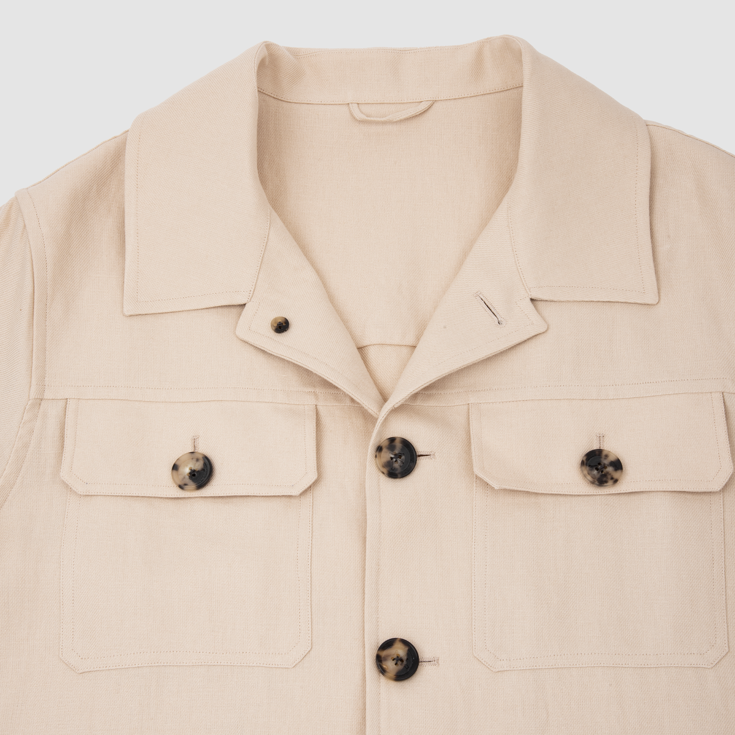 Linen Twill Safari Jacket