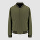 Wool Silk Stretch Bomber