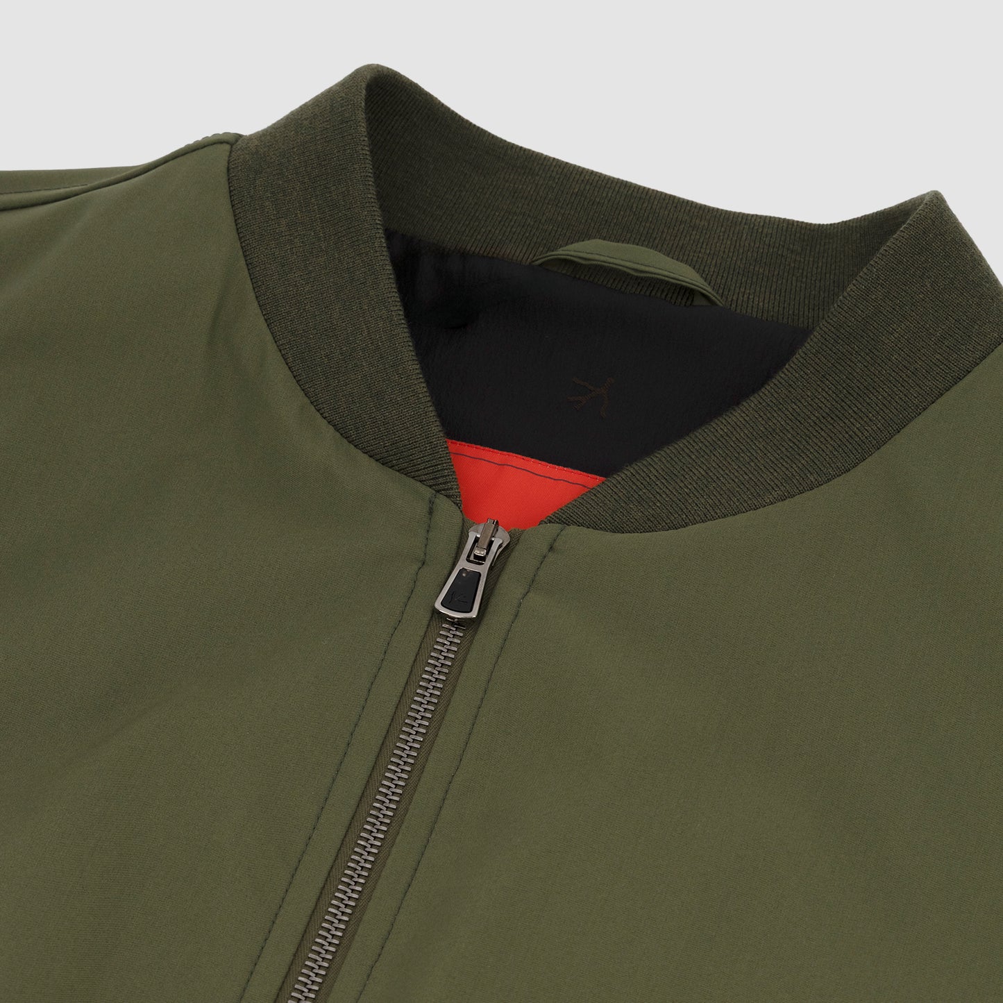 Wool Silk Stretch Bomber