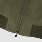 Wool Silk Stretch Bomber