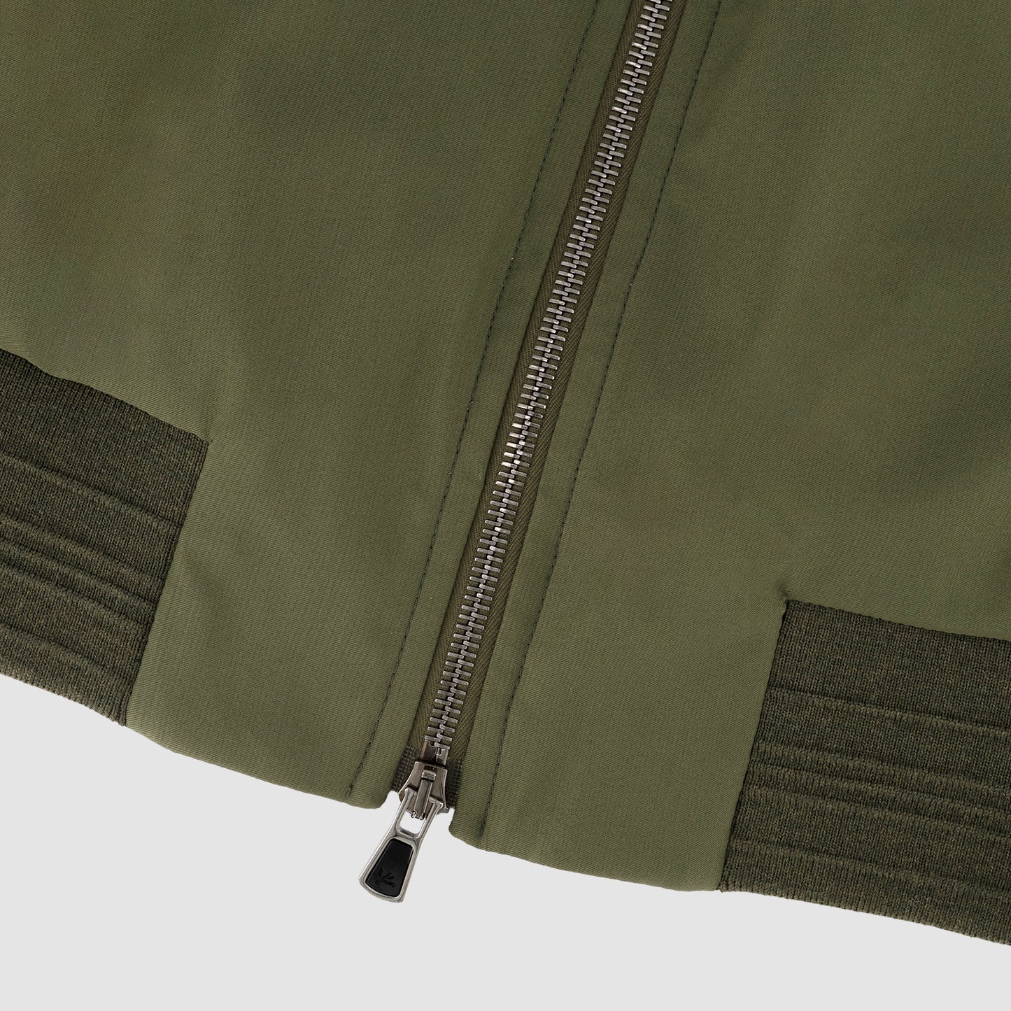 Wool Silk Stretch Bomber