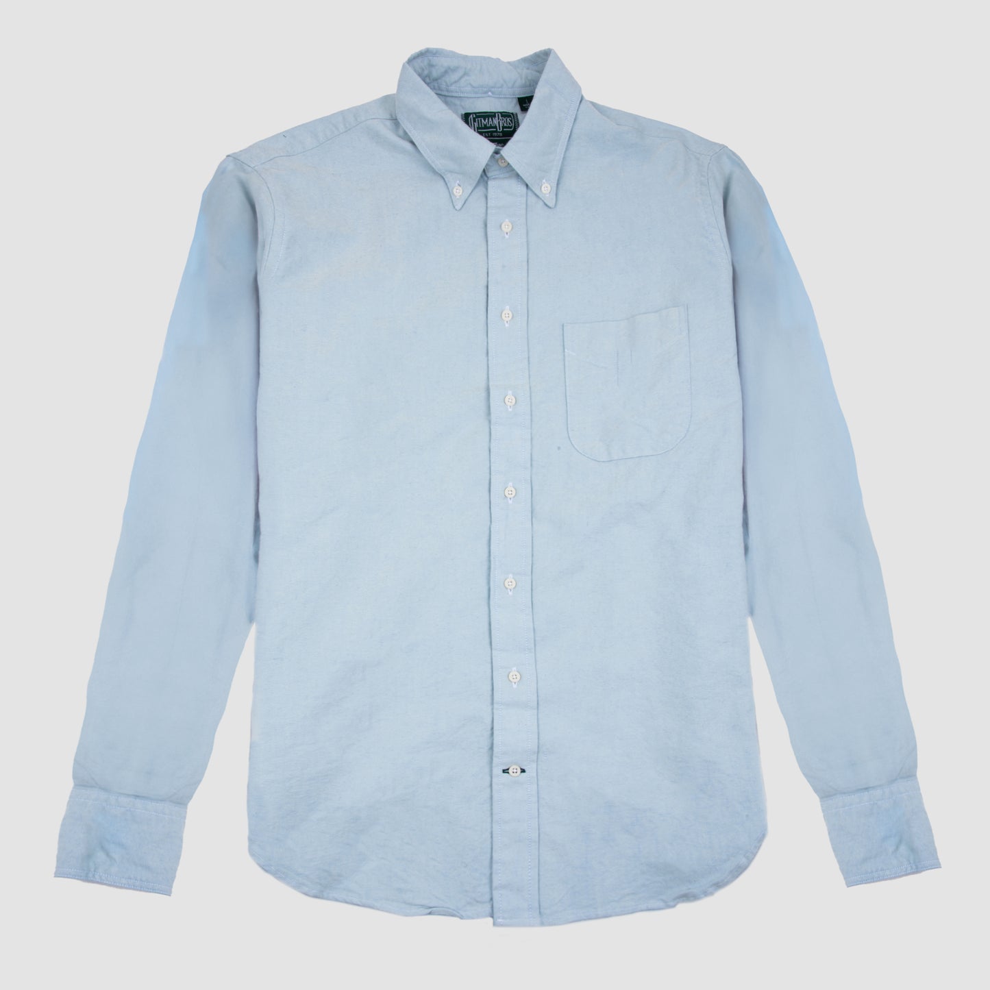 Soft Cotton Sport Shirt - Aqua