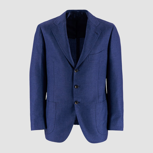 Solid Single-Breasted Jacket