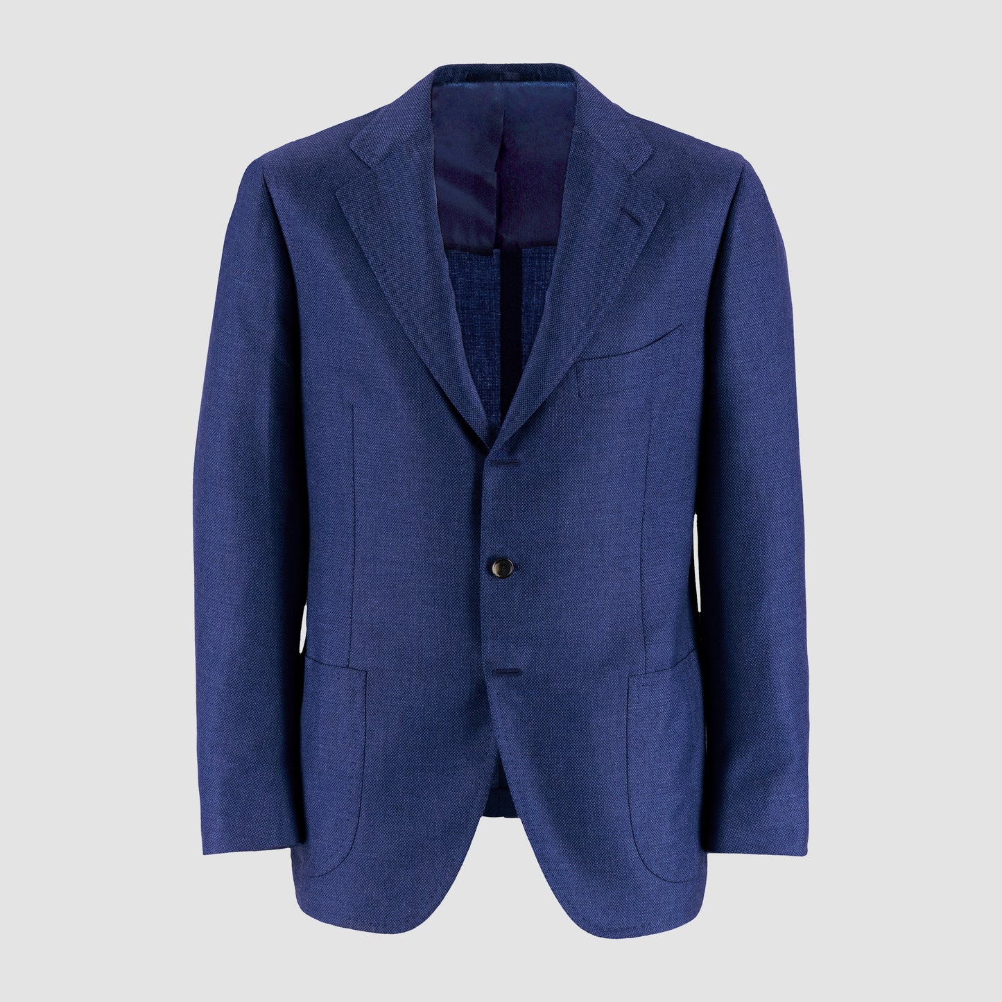 Solid Single-Breasted Jacket