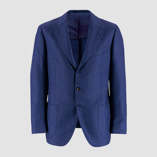 Solid Single-Breasted Jacket