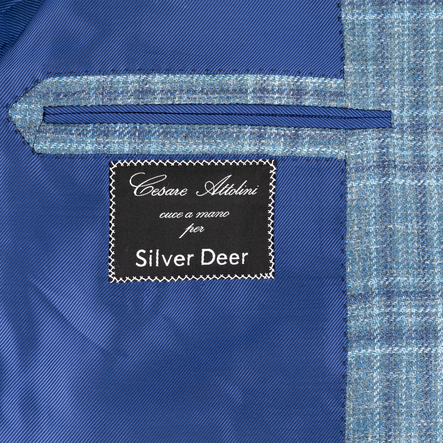 Overcheck Single-Breasted Jacket