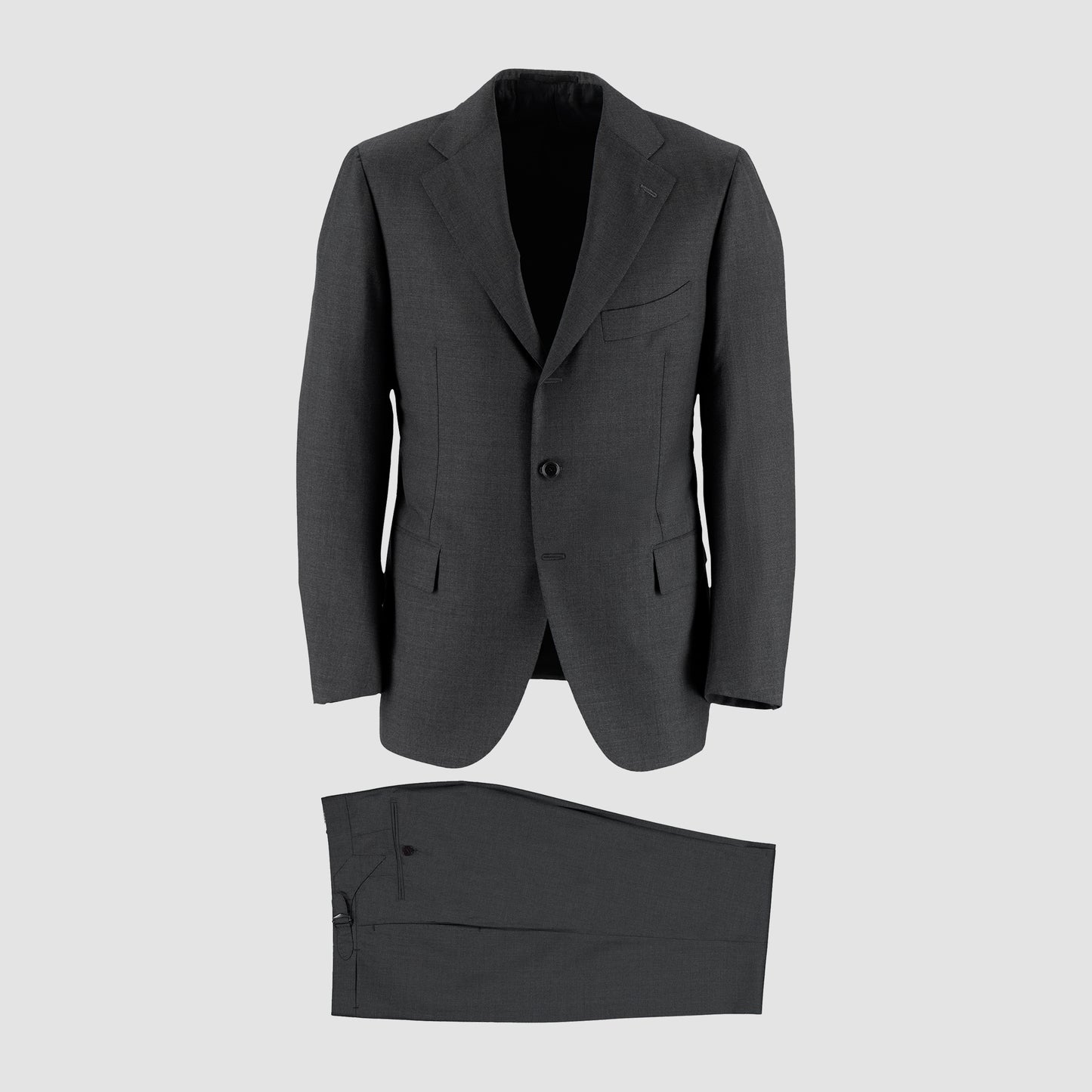 Solid Single-Breasted Suit