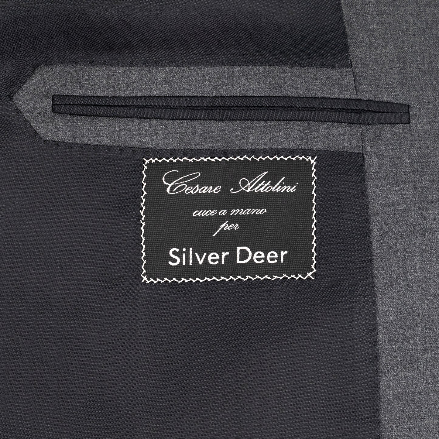 Solid Single-Breasted Suit