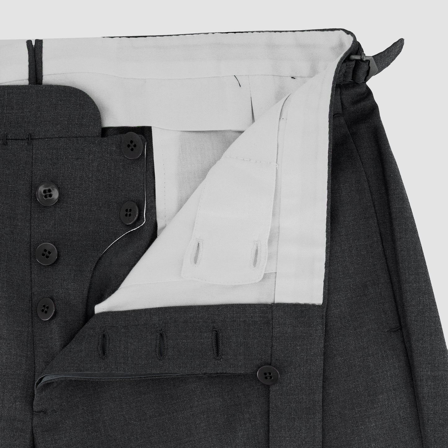 Solid Single-Breasted Suit