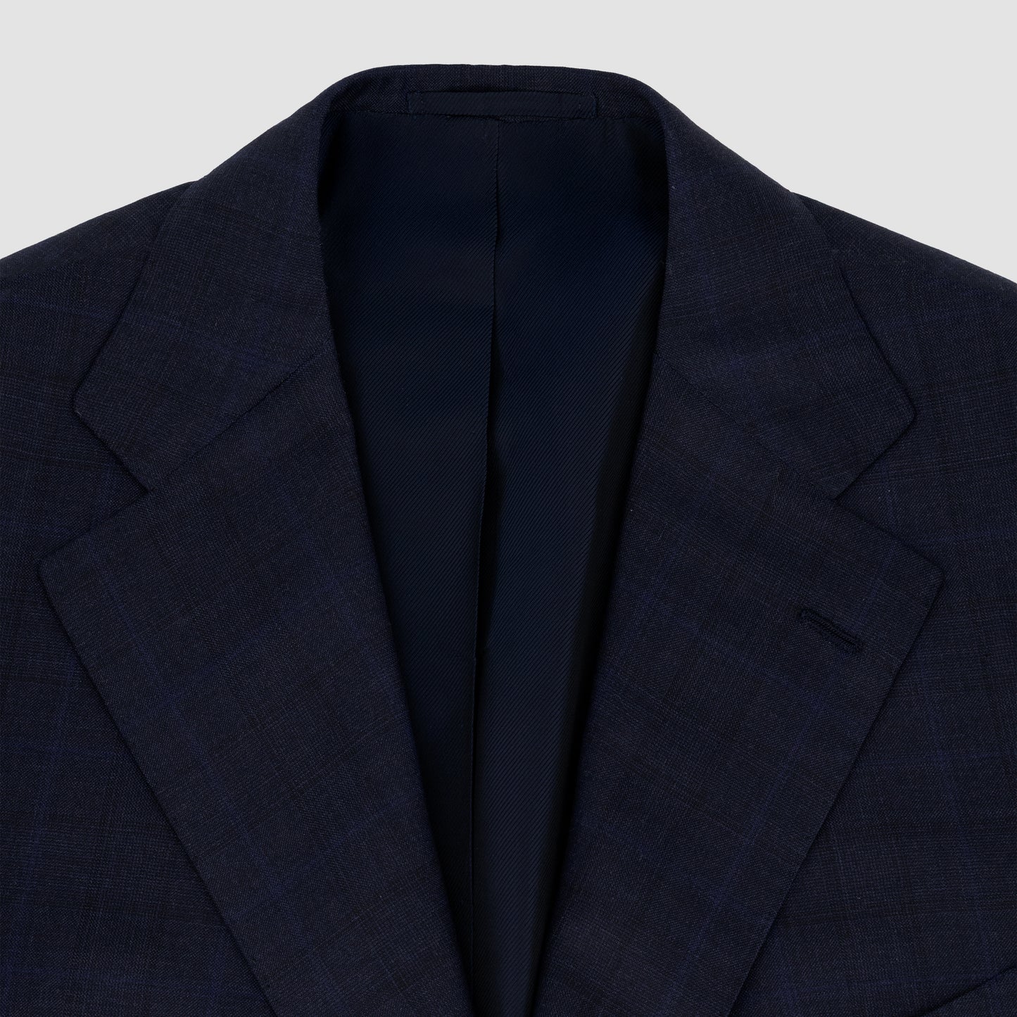 Overcheck Single-Breasted Suit