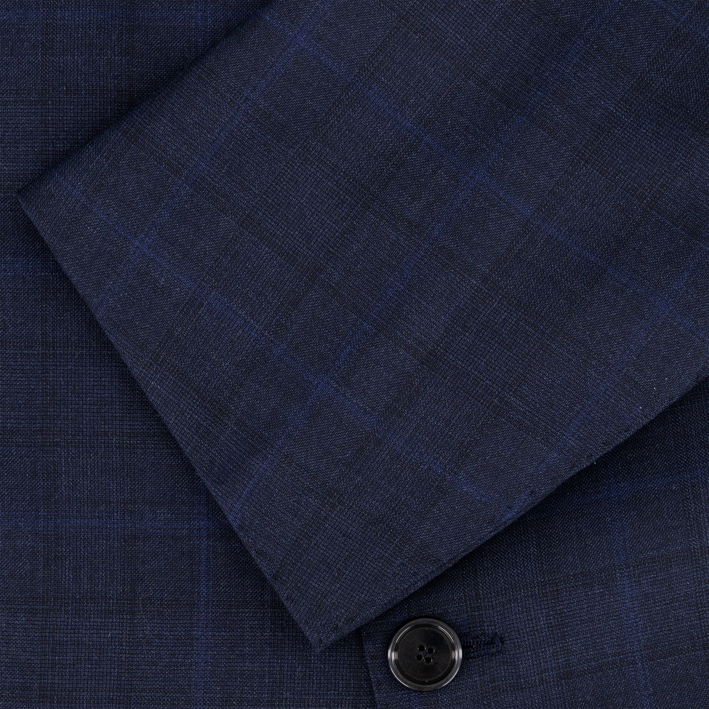 Overcheck Single-Breasted Suit