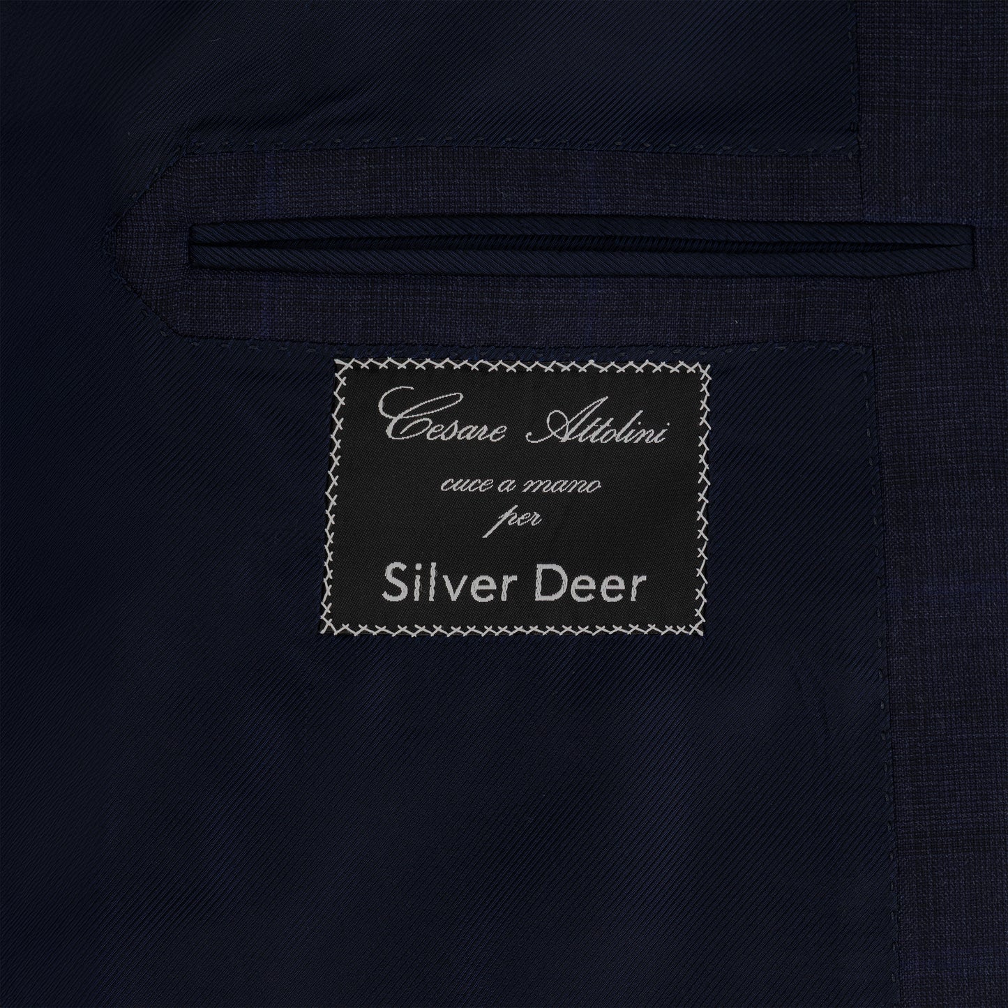 Overcheck Single-Breasted Suit
