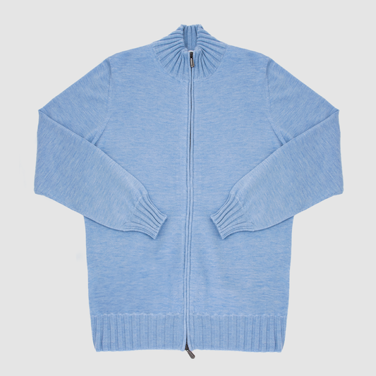 Cashmere Full-Zip Sweater