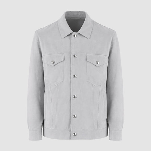Suede Trucker Jacket