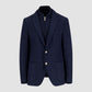 Linen Cotton Sport Jacket Navy