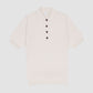 Cotton Cashmere Polo Beige Melagne