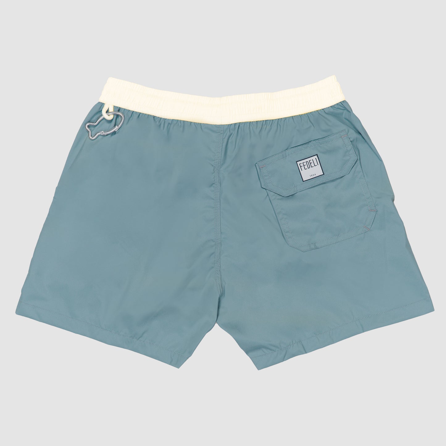Contrast Waistband Swim Shorts