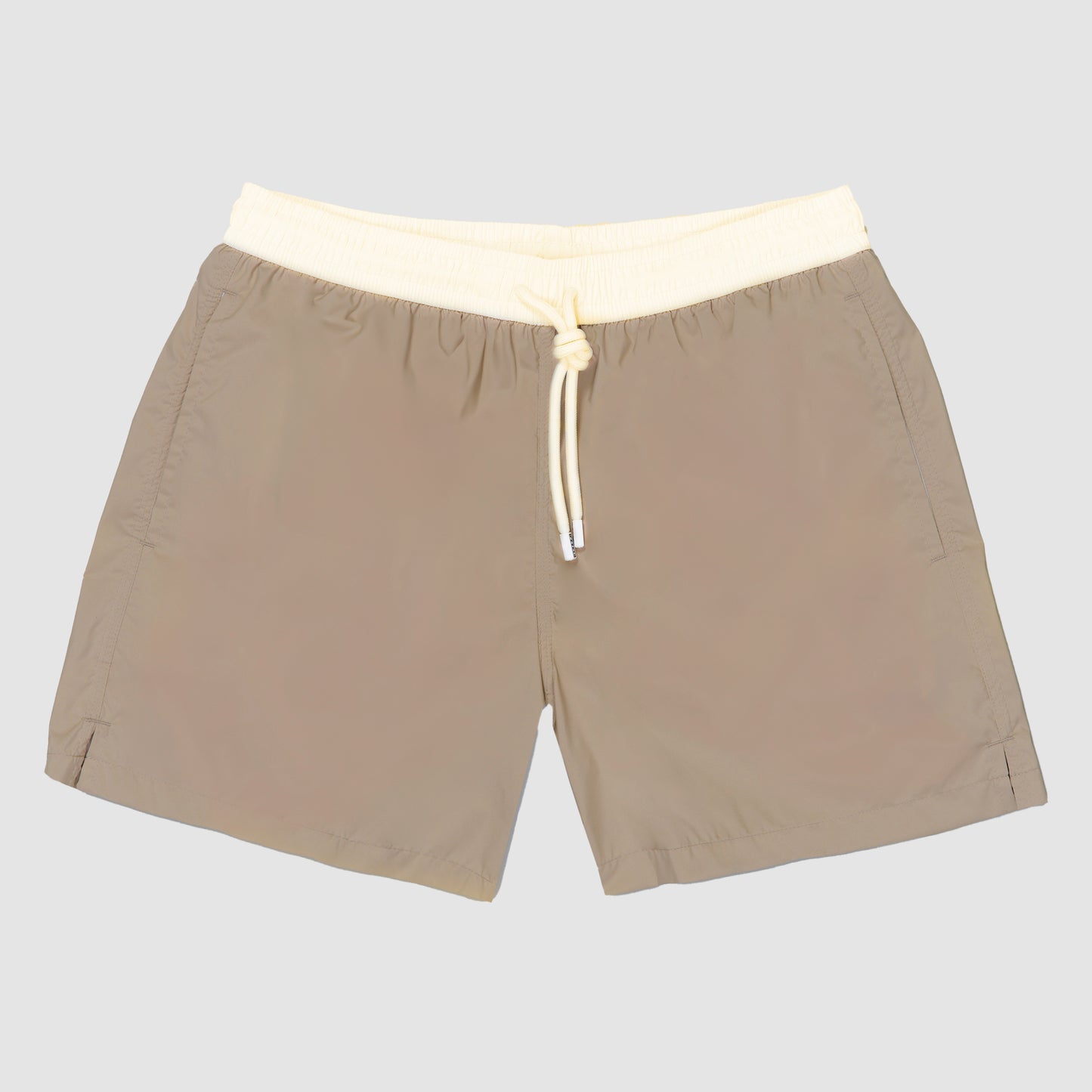 Contrast Waistband Swim Shorts