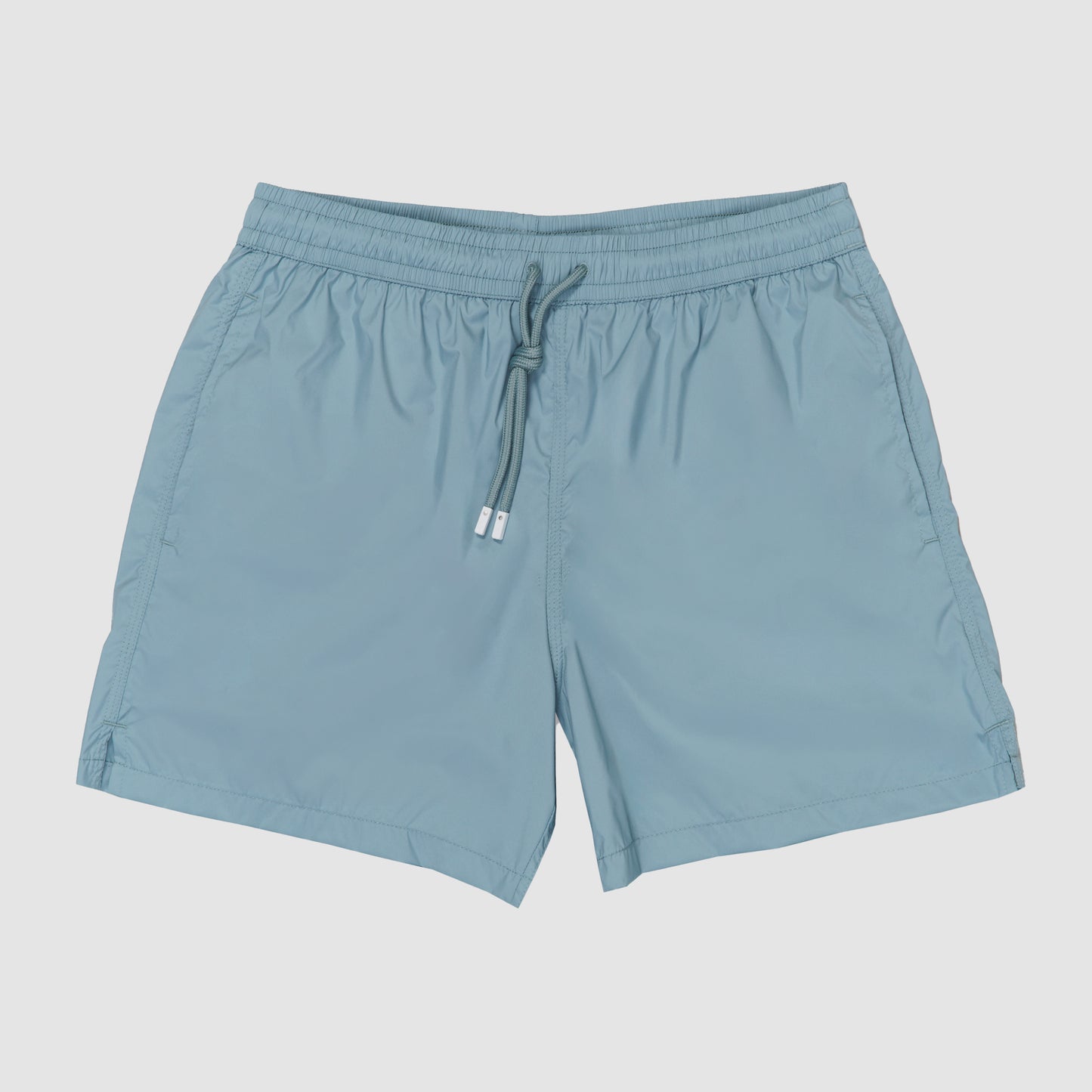 Solid Color Swim Shorts