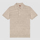 Linen Cotton Knit Polo