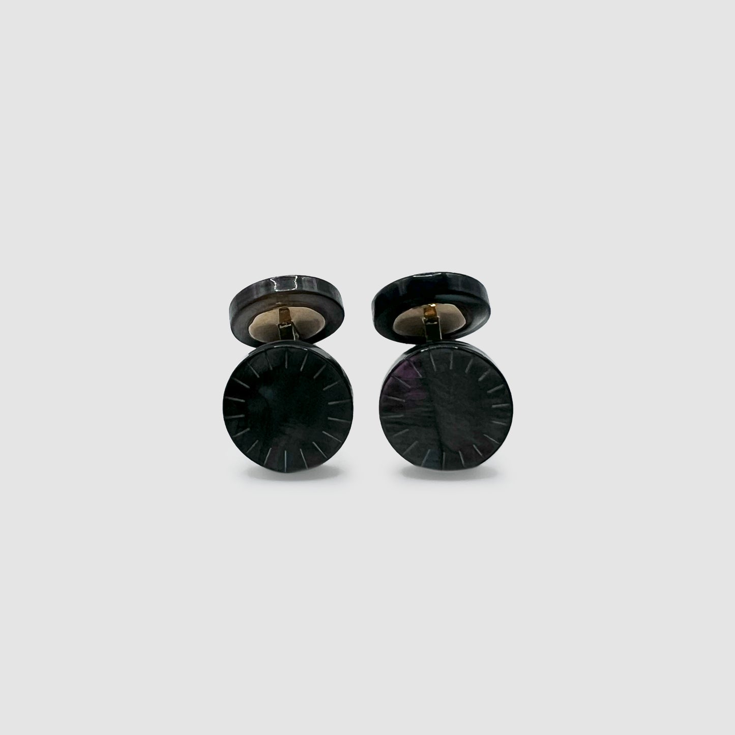 cufflinks Grey Mother of Pearl