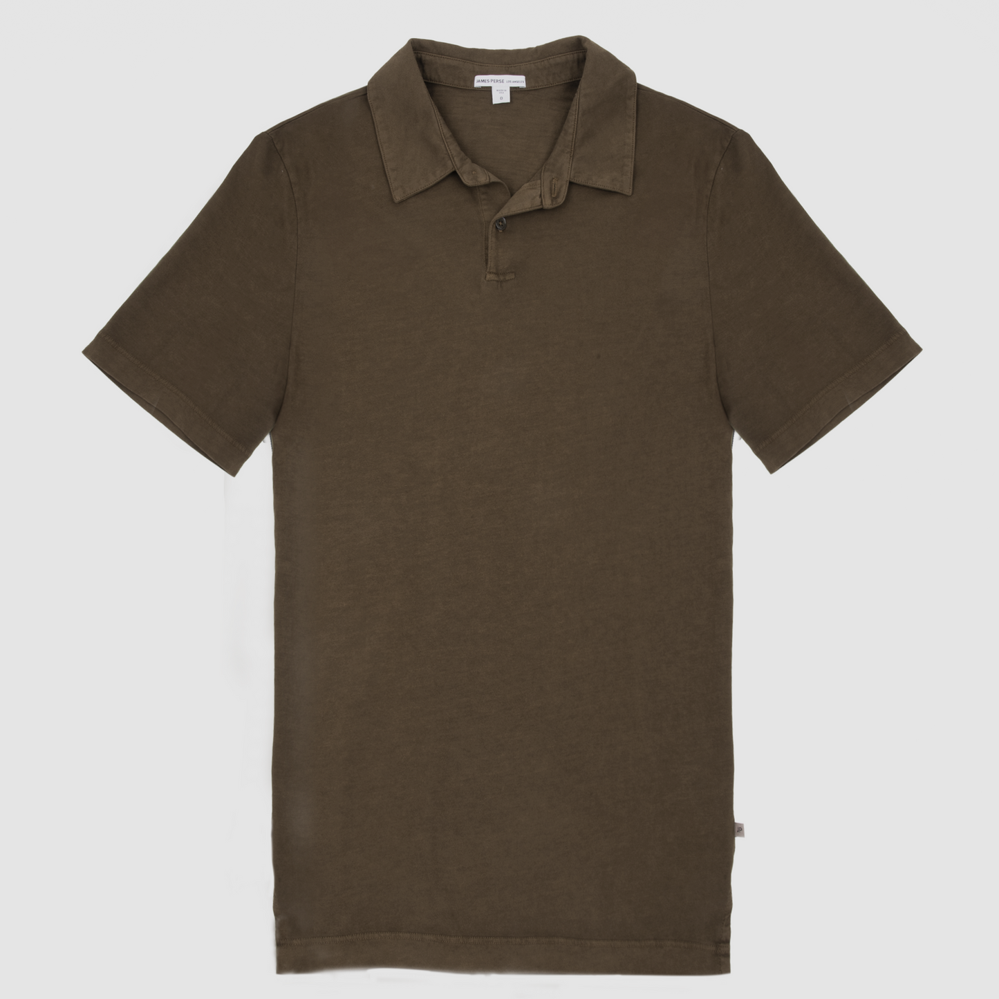 Sueded Jersey Polo - Ginger Bread