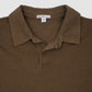 Sueded Jersey Polo