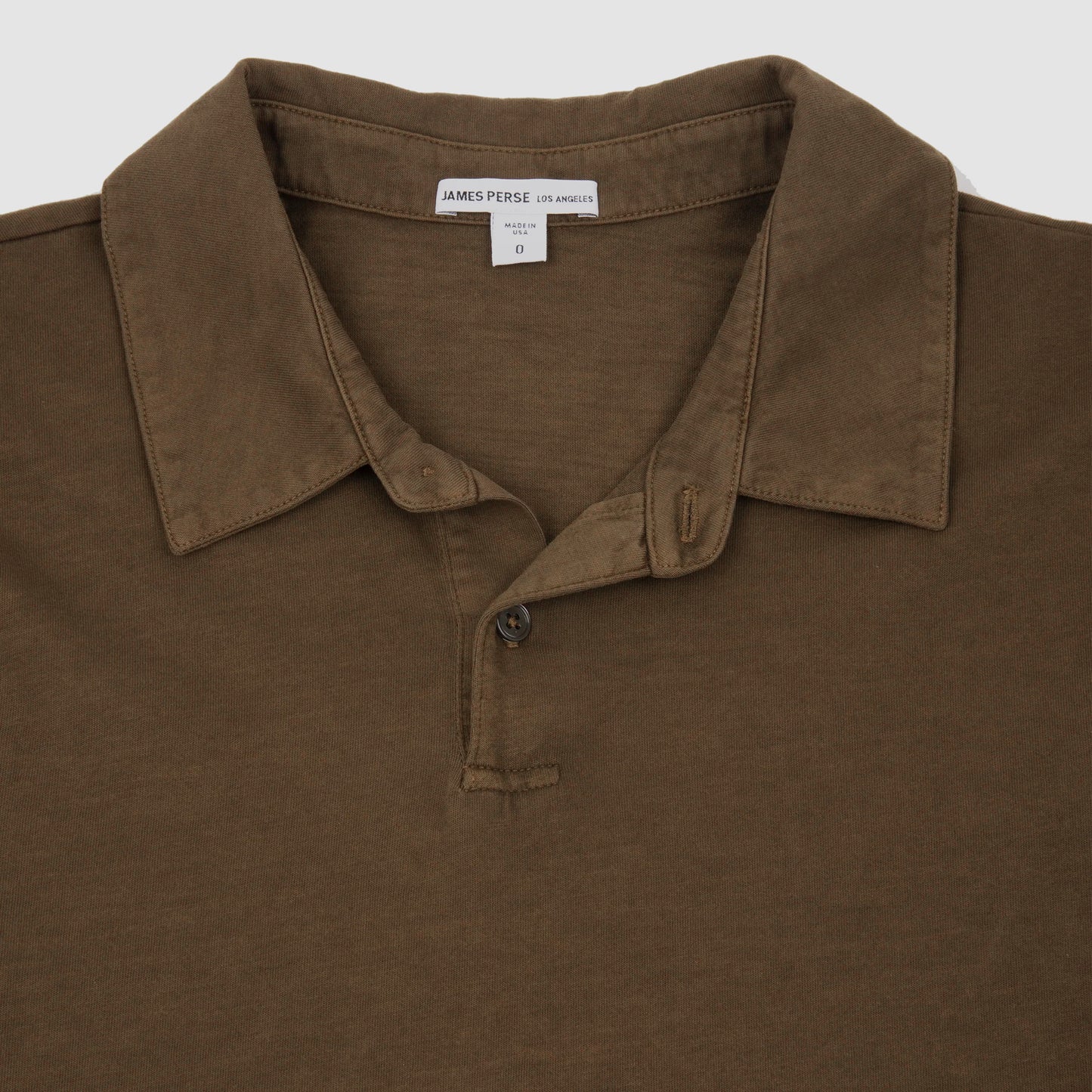 Sueded Jersey Polo