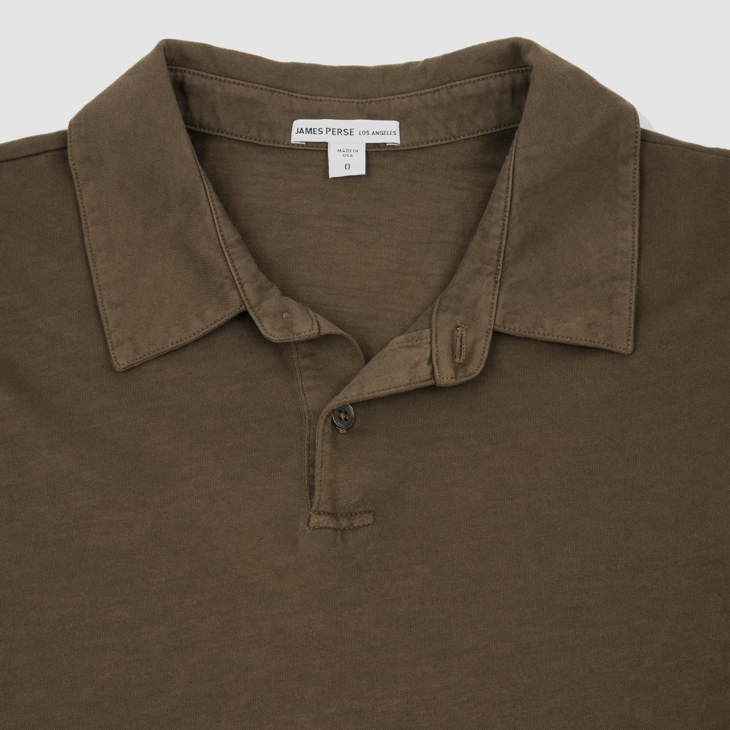 Sueded Jersey Polo - Ginger Bread