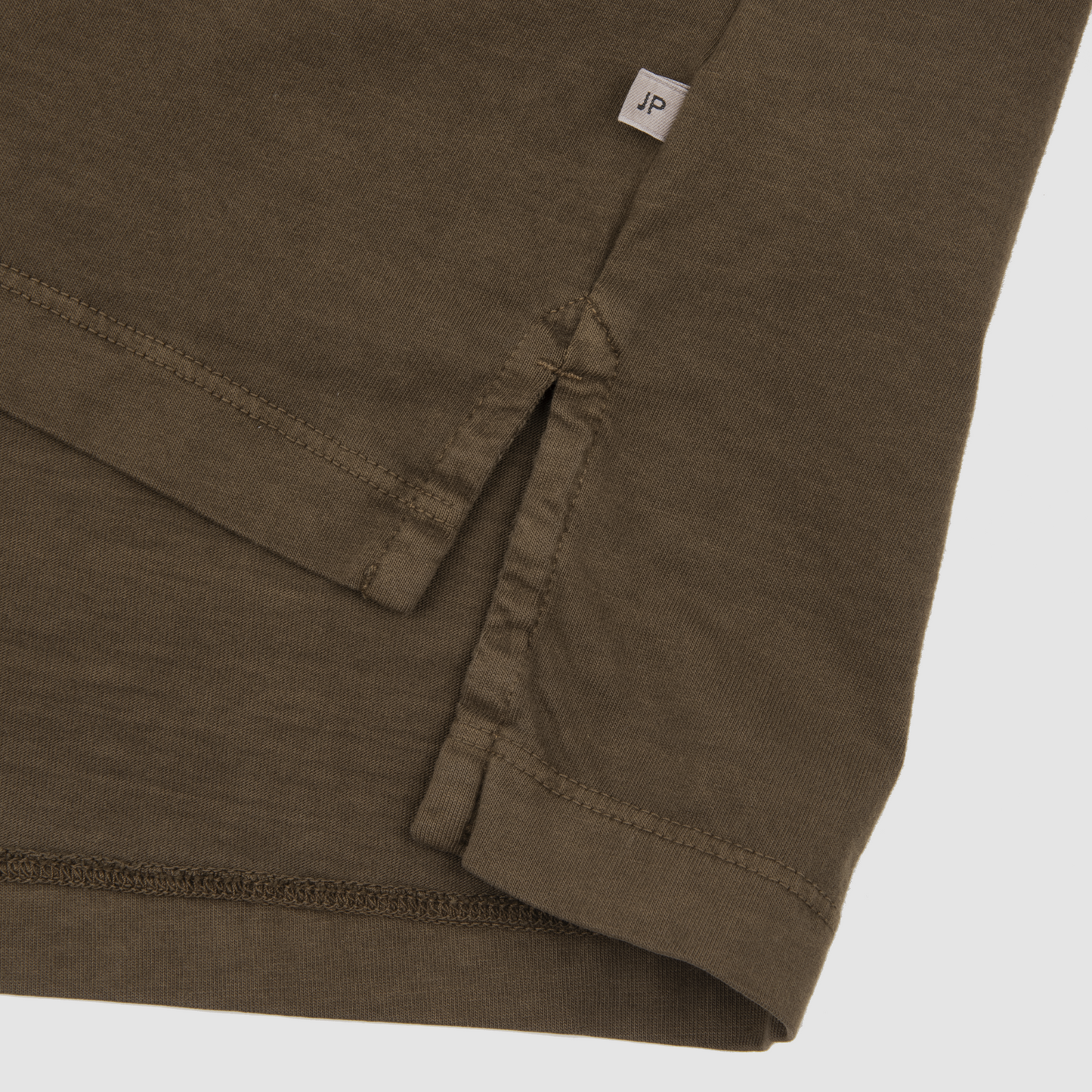 Sueded Jersey Polo - Ginger Bread