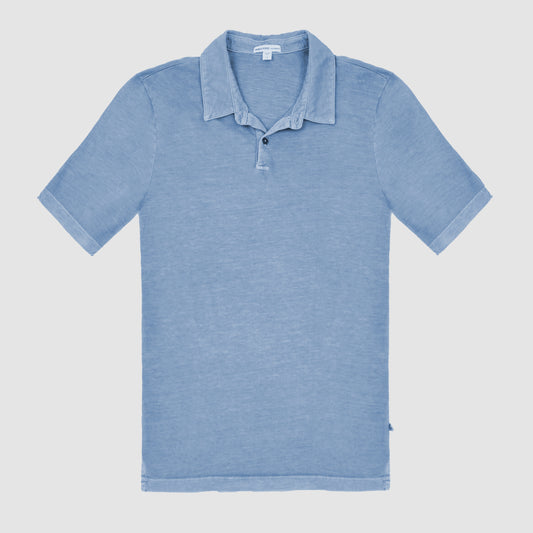Sueded Jersey Polo