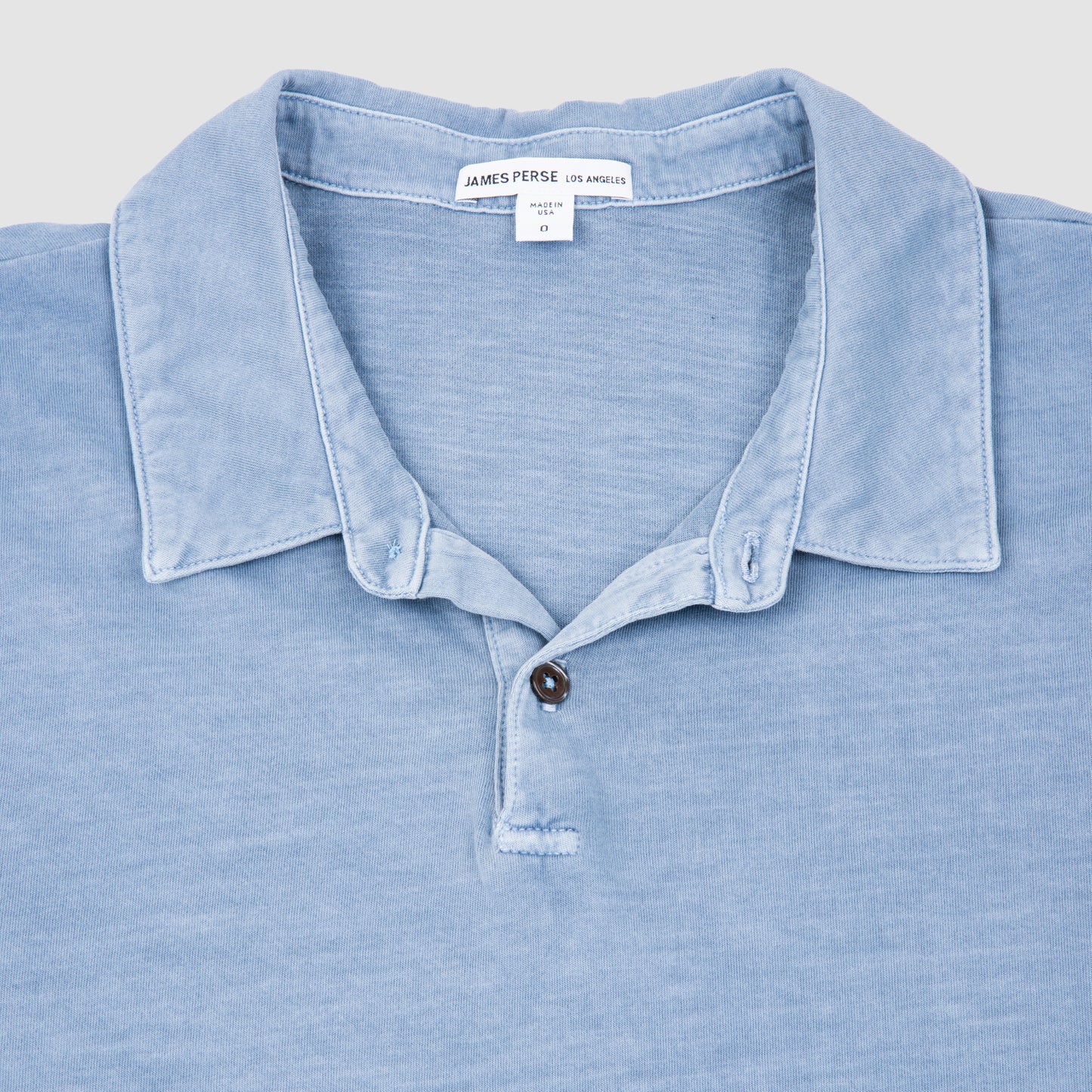 Sueded Jersey Polo - Ocean