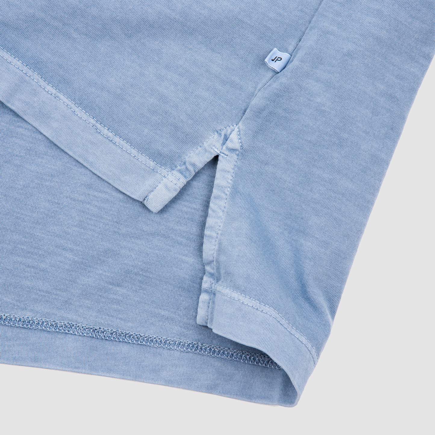 Sueded Jersey Polo - Ocean