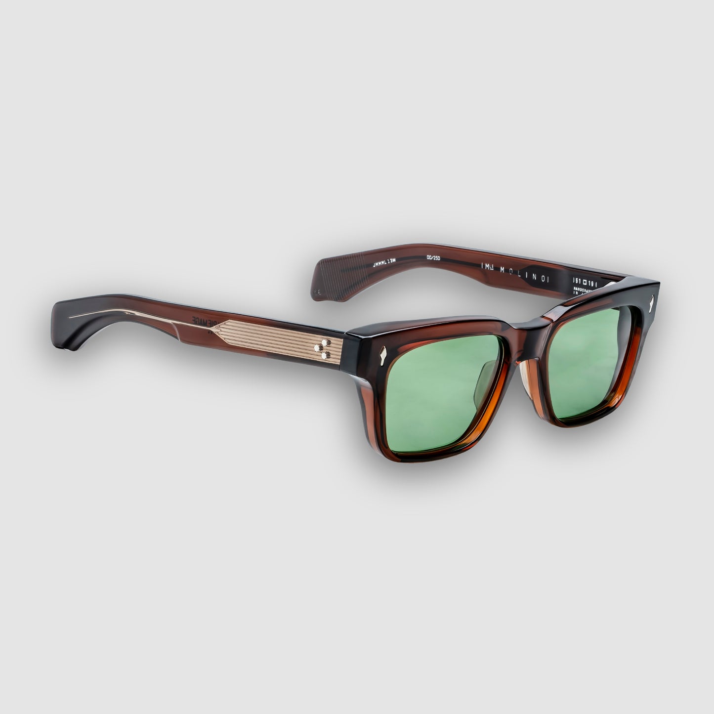 Molino, Zoltar, Green lenses, Sterling Silver Hardwear