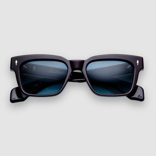 Molino, Wine, Blue Lenses, Sterling Silver Hardwear