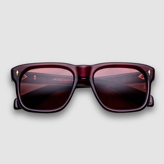 Yves, Amarena,Red Lenses, Silver Hardwear