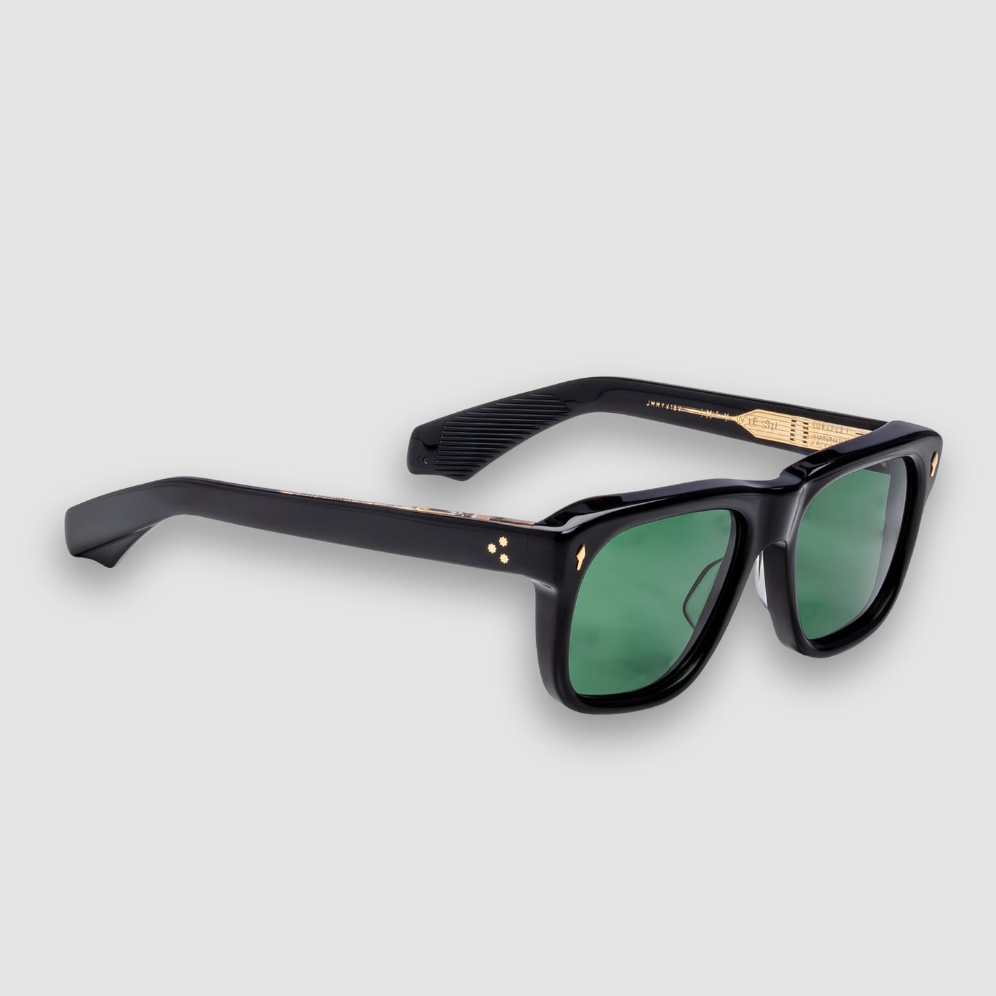 Yves, Venom, Green Lenses, Silver Hardwear