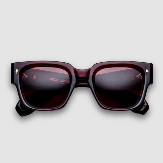 Enzo, Amarena, Red Leneses, Sterling Silver Hardwear