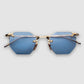 El Dorado, Ciel, Blue Lenses,  Gold Beta Titanium Frames