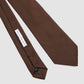 Solid Color Tie Brown