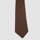 Solid Color Tie Brown