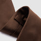 Solid Color Tie Brown