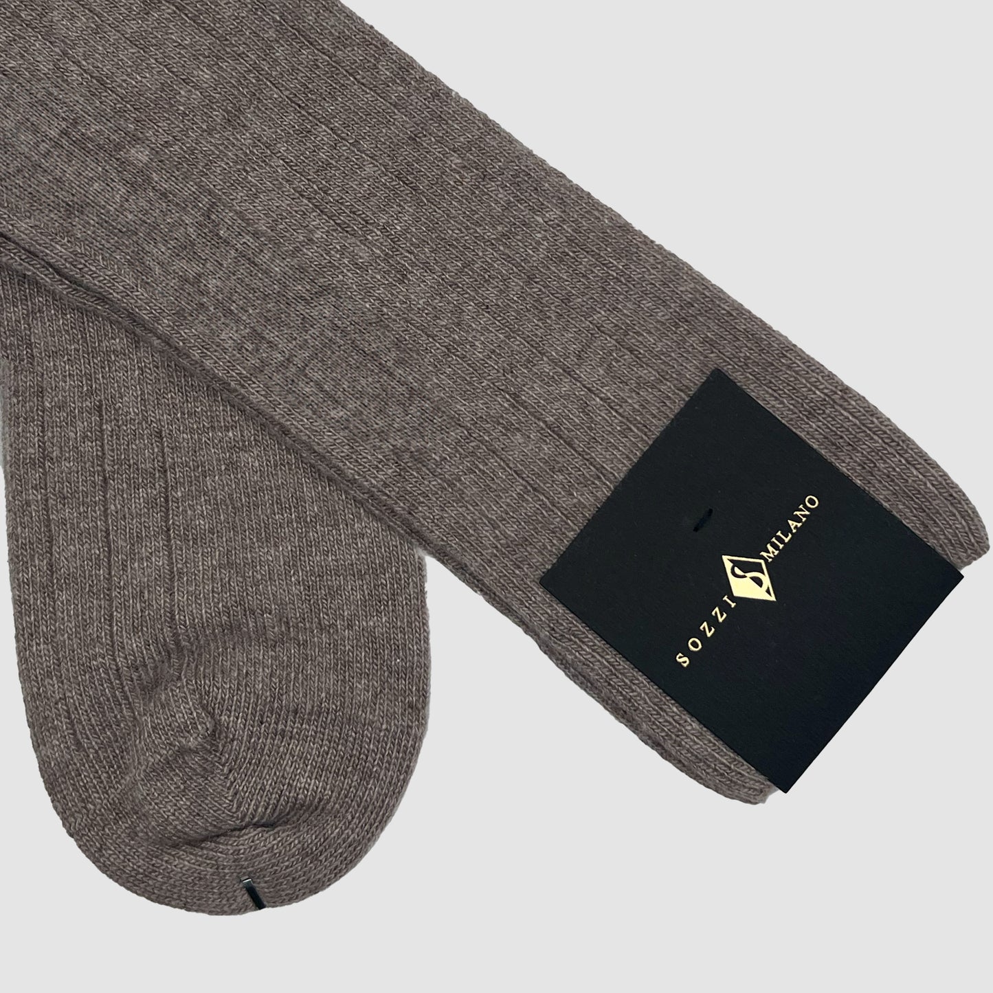 Ribbed SOCKS in cashmere and viscose