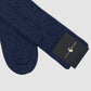 Ribbed SOCKS in cashmere and viscose