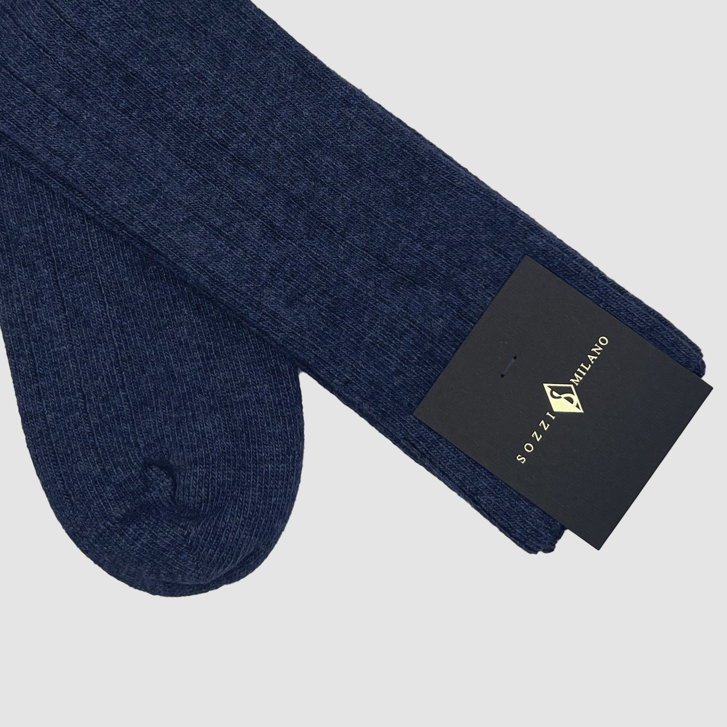 Ribbed SOCKS in cashmere and viscose