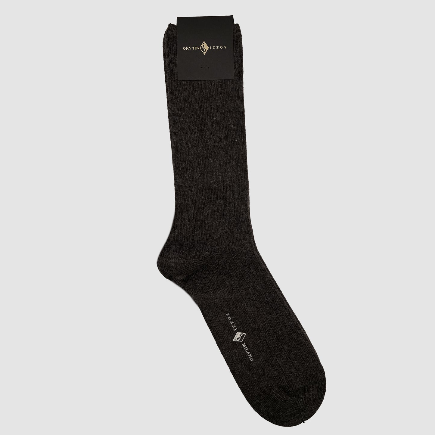Ribbed SOCKS in cashmere and viscose