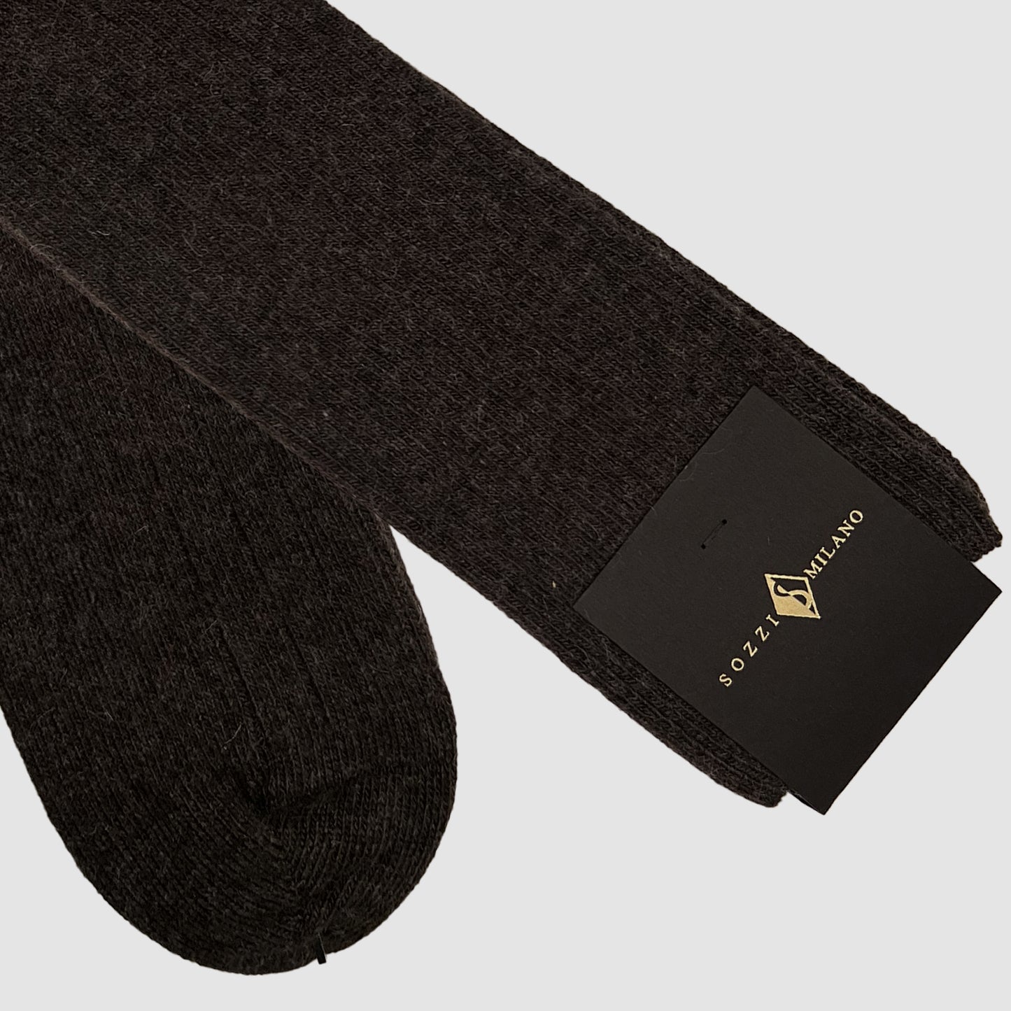 Ribbed SOCKS in cashmere and viscose
