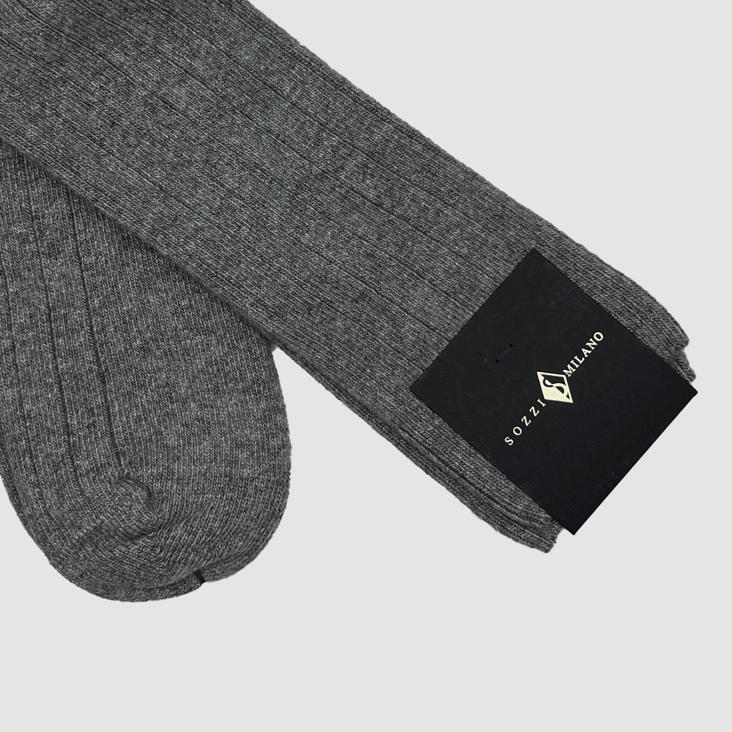Ribbed SOCKS in cashmere and viscose