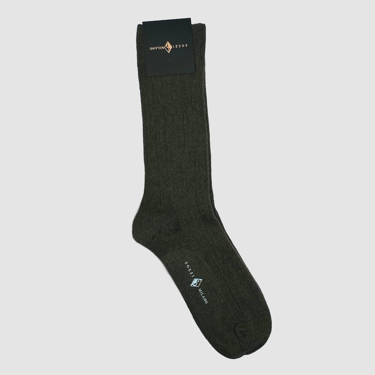 Ribbed SOCKS in cashmere and viscose